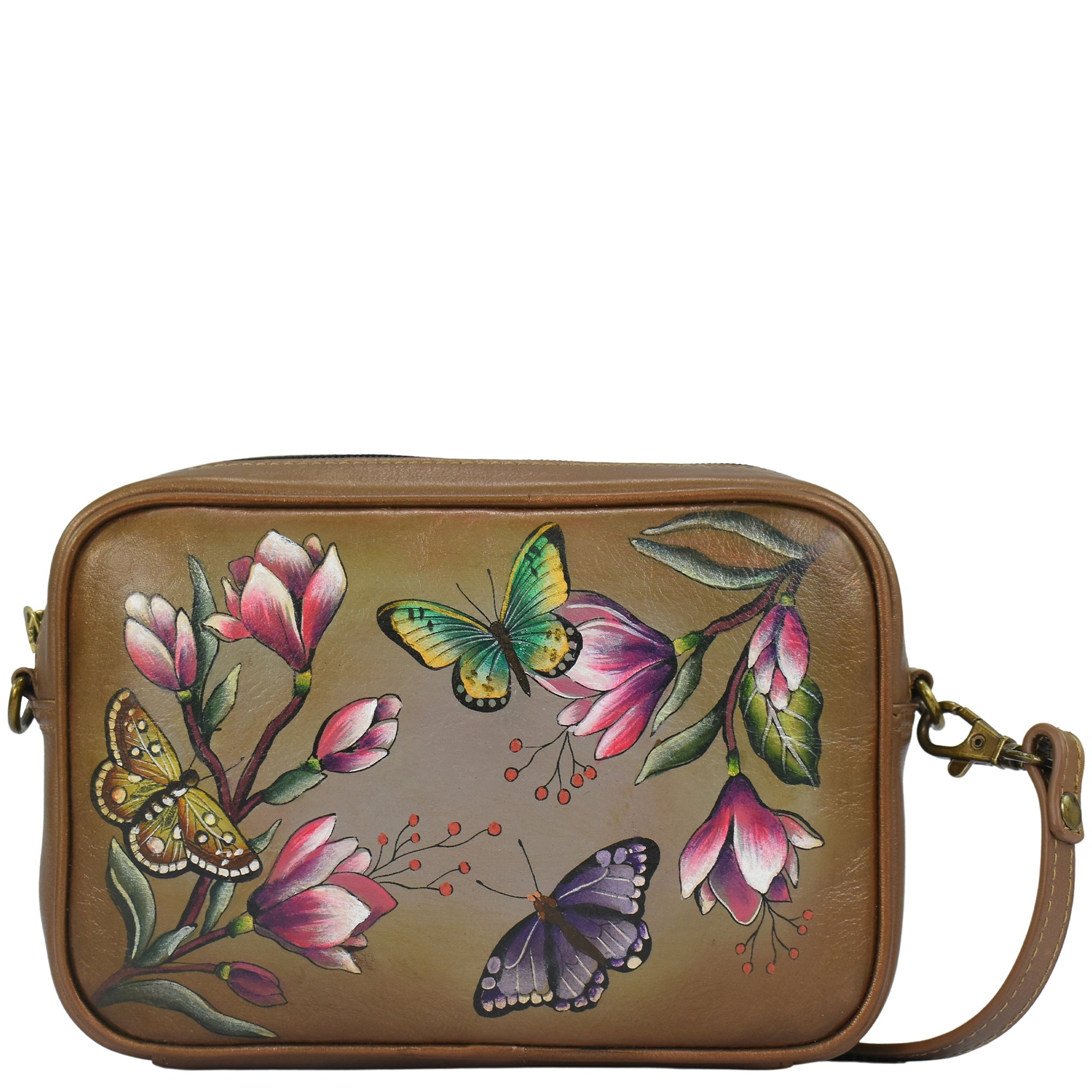 Anuschka crossbody popular