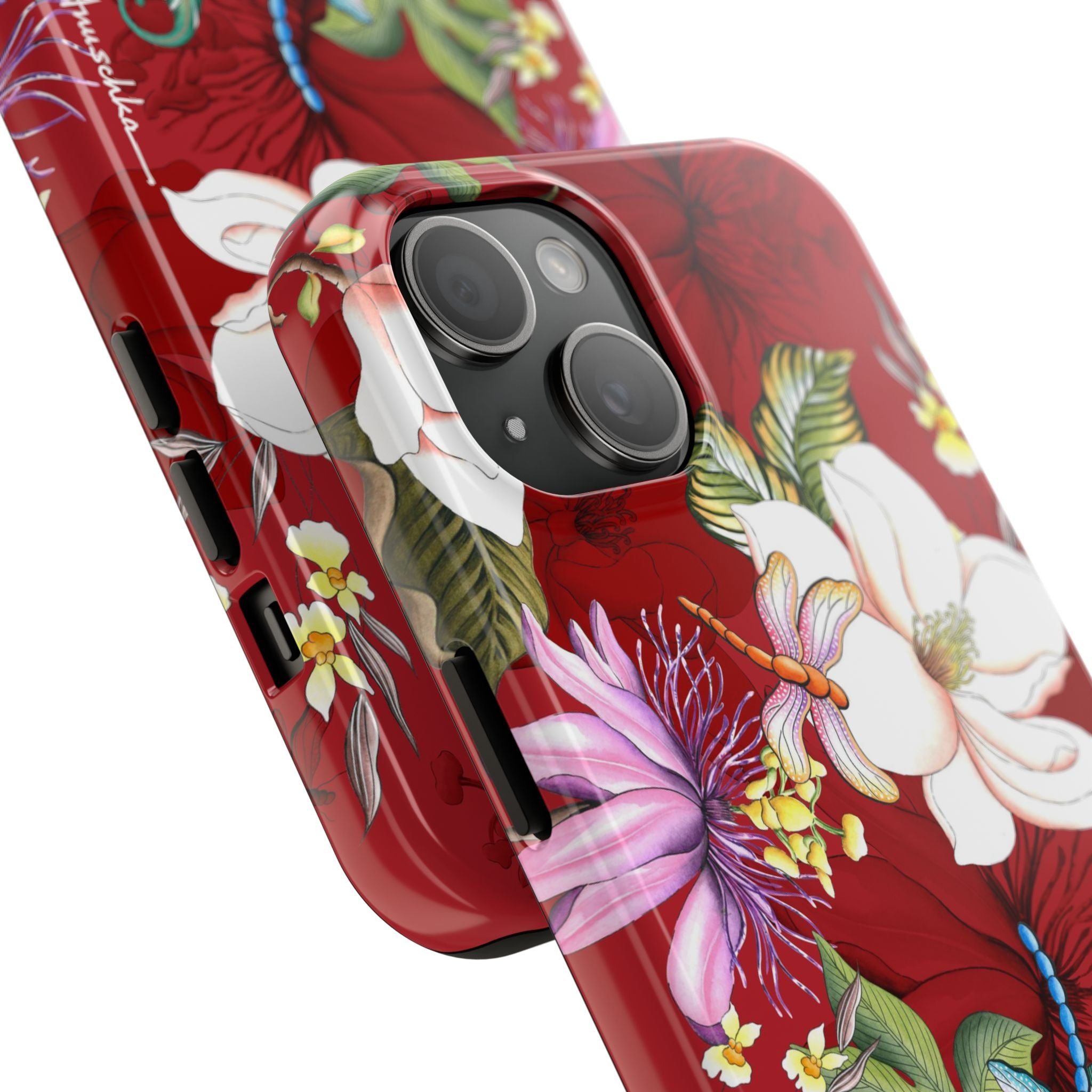 Crimson Garden Tough Phone Cases