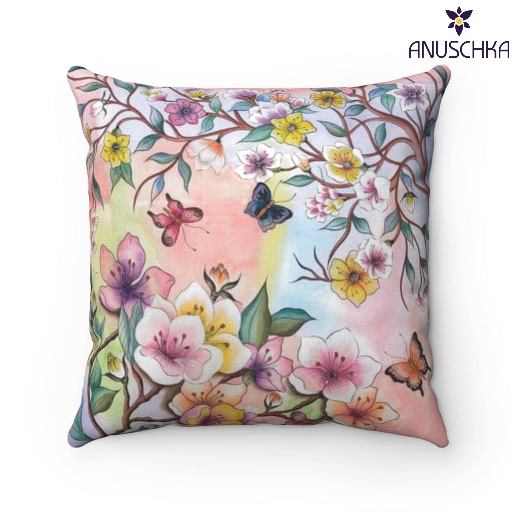 JapaneseGardenPolyesterSquarePillow.jpg