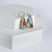 Mojave Brick Earrings - VER0008