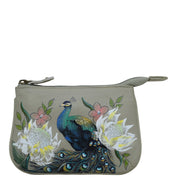 Regal Peacock Medium Zip Pouch - 1107