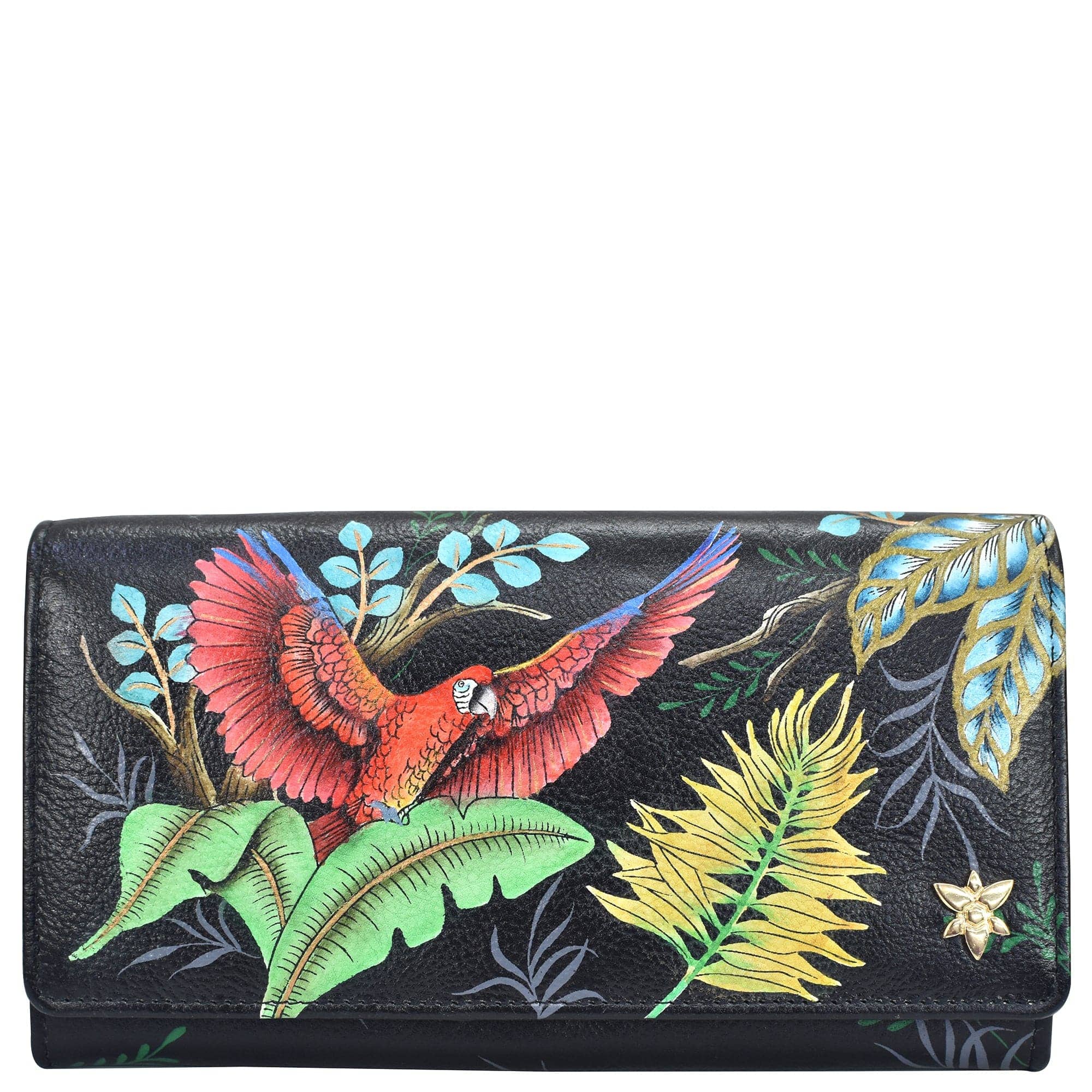 Rainforest Beauties Accordion Flap Wallet - 1112