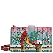 Snowy Cardinal Cell Phone Case & Wallet - 1113