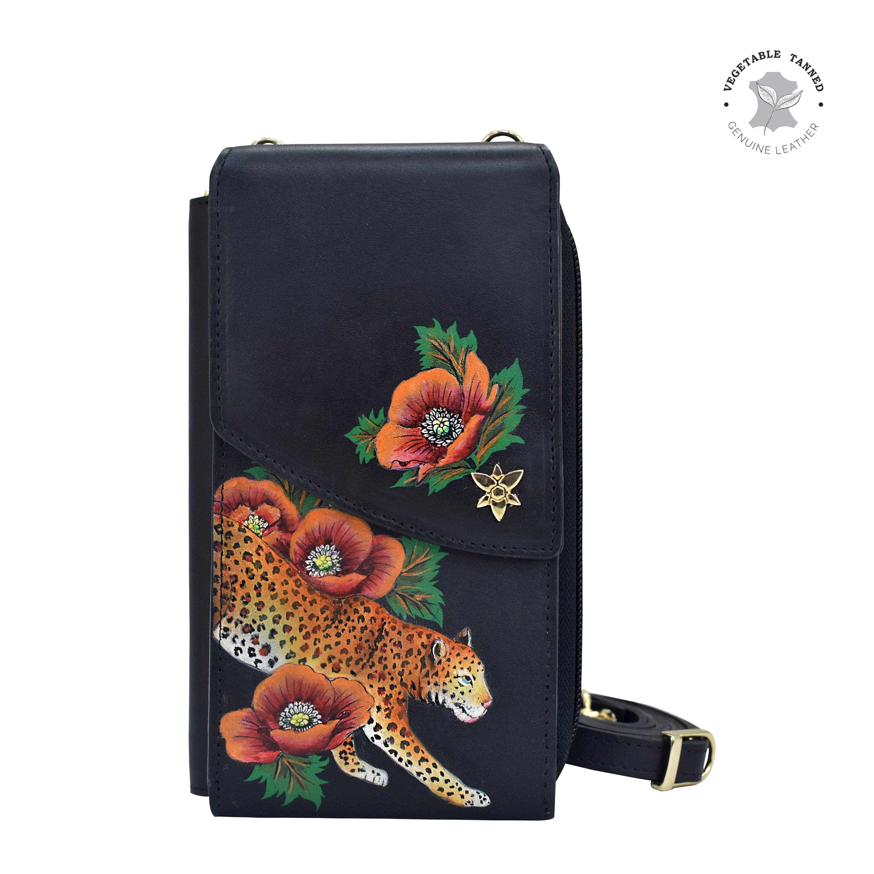 Enigmatic Leopard Crossbody Phone Case - 1173