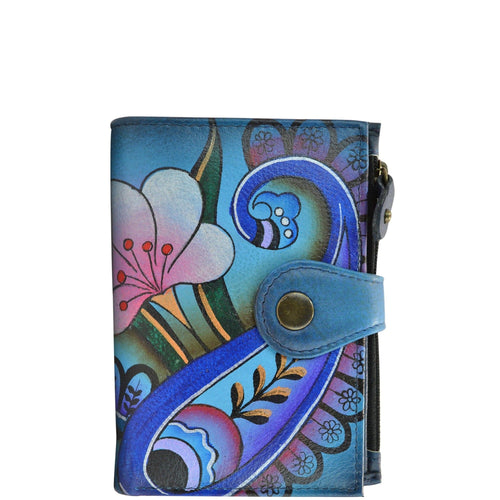 Hand Painted Ladies Wallets.