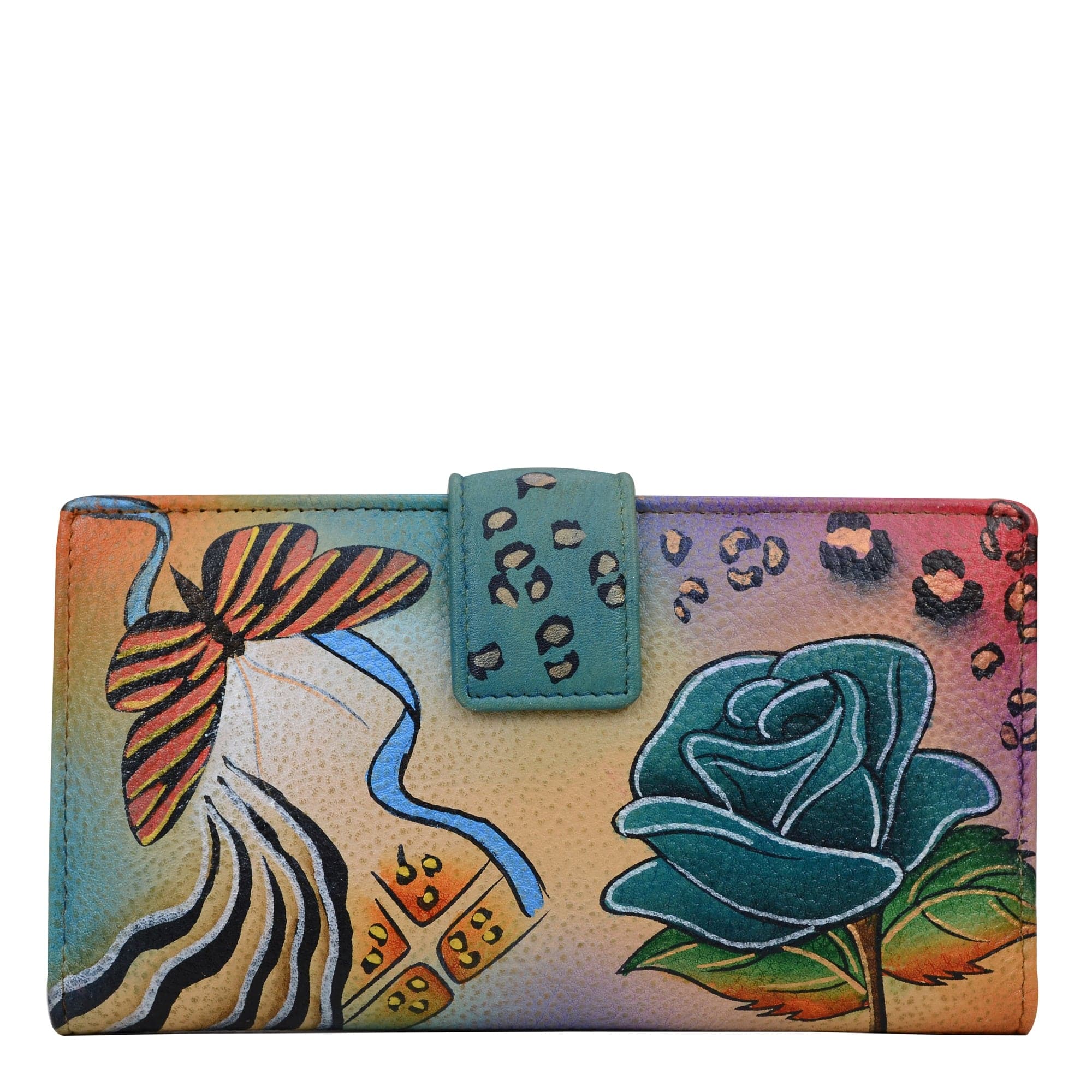 Rose Safari Two Fold Organizer Wallet - 1833