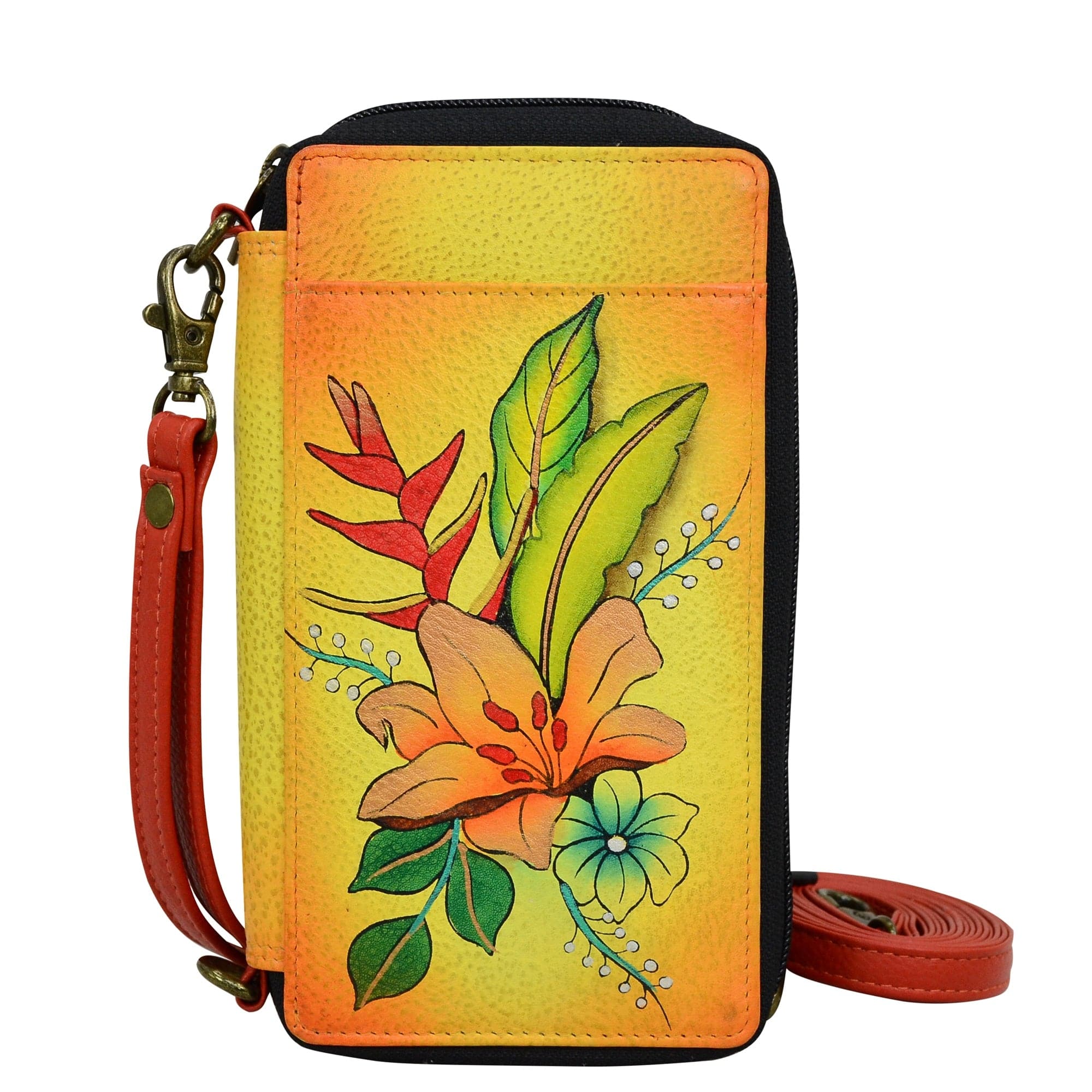 Tropical Bouquet Yellow Smartphone Case & Wallet - 1844