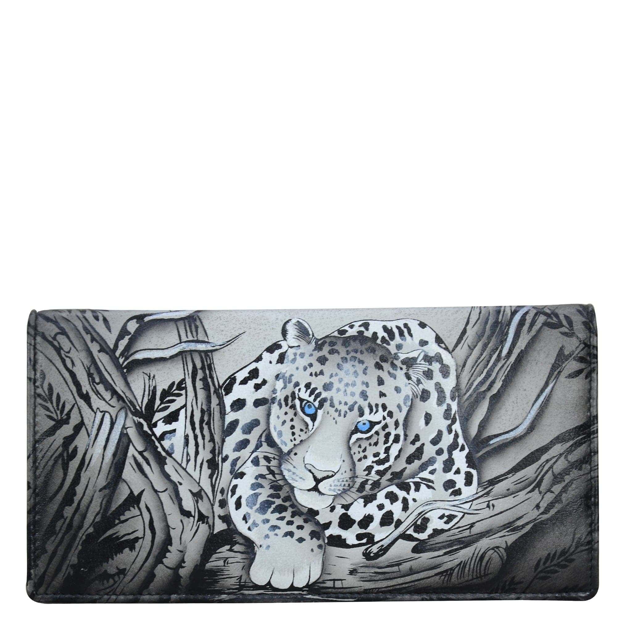 African Leopard Two-Fold Clutch Wallet - 1871