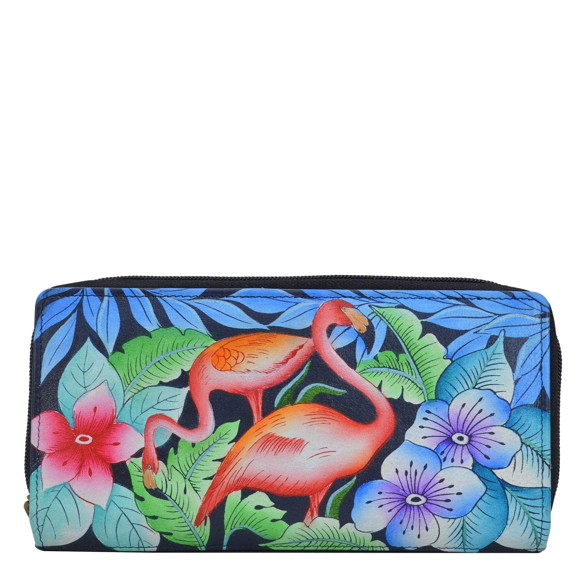Anuschka flamingo bag outlet