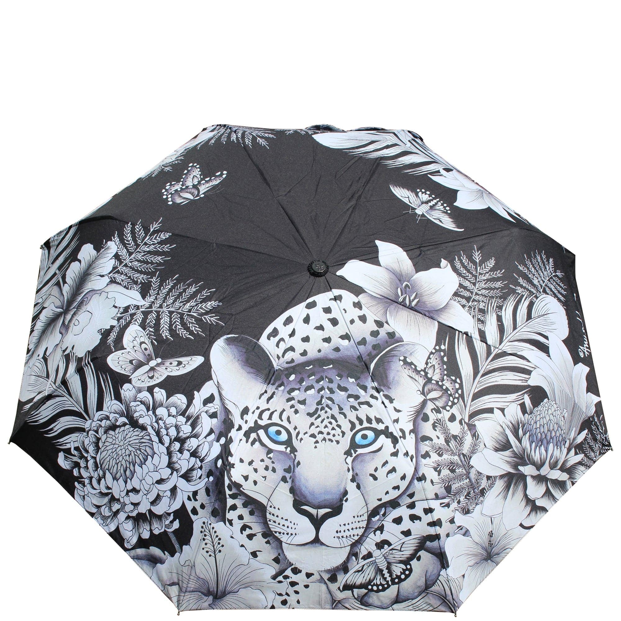 Cleopatra's Leopard Auto Open/ Close Printed Umbrella - 3100