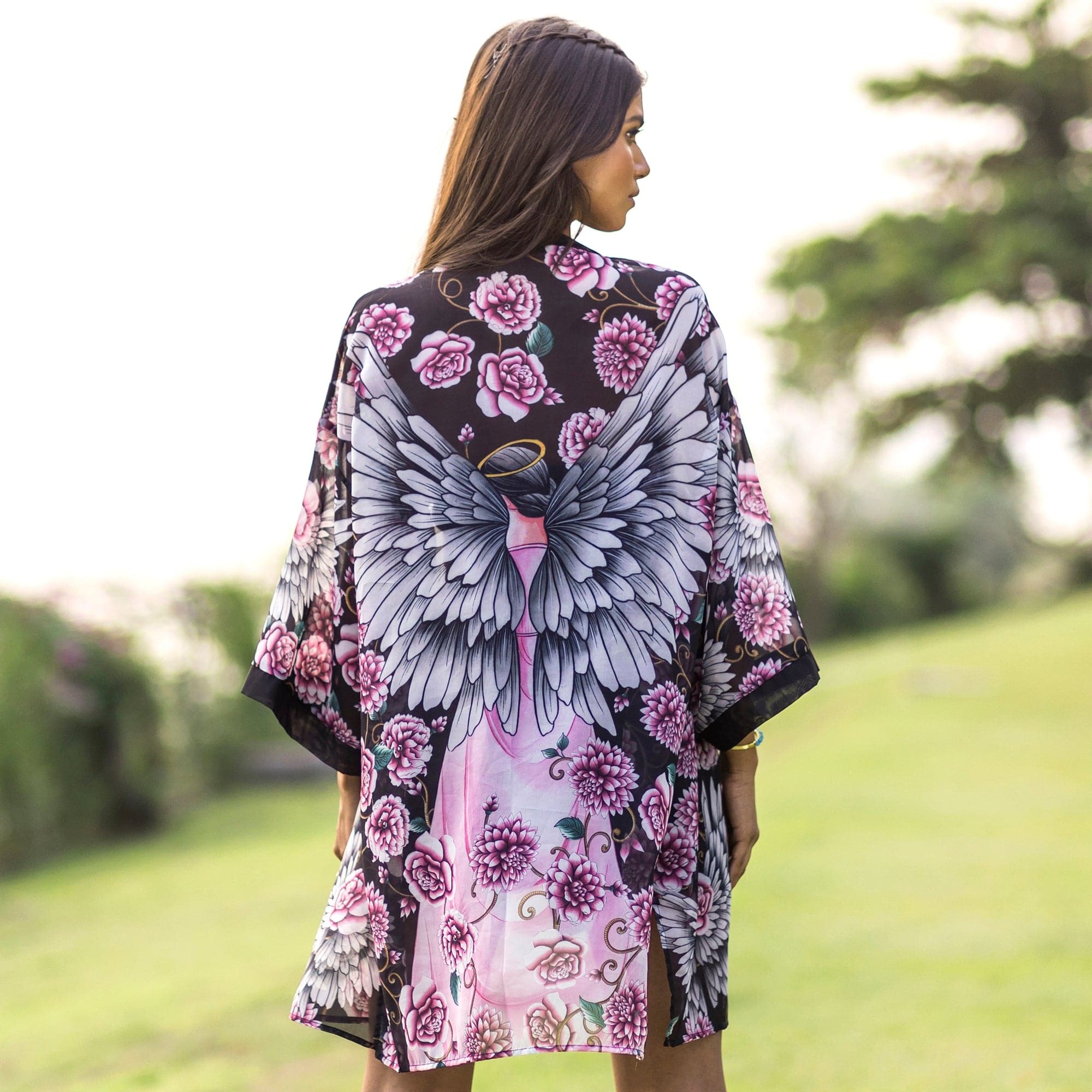 Chiffon Kimono - 3342