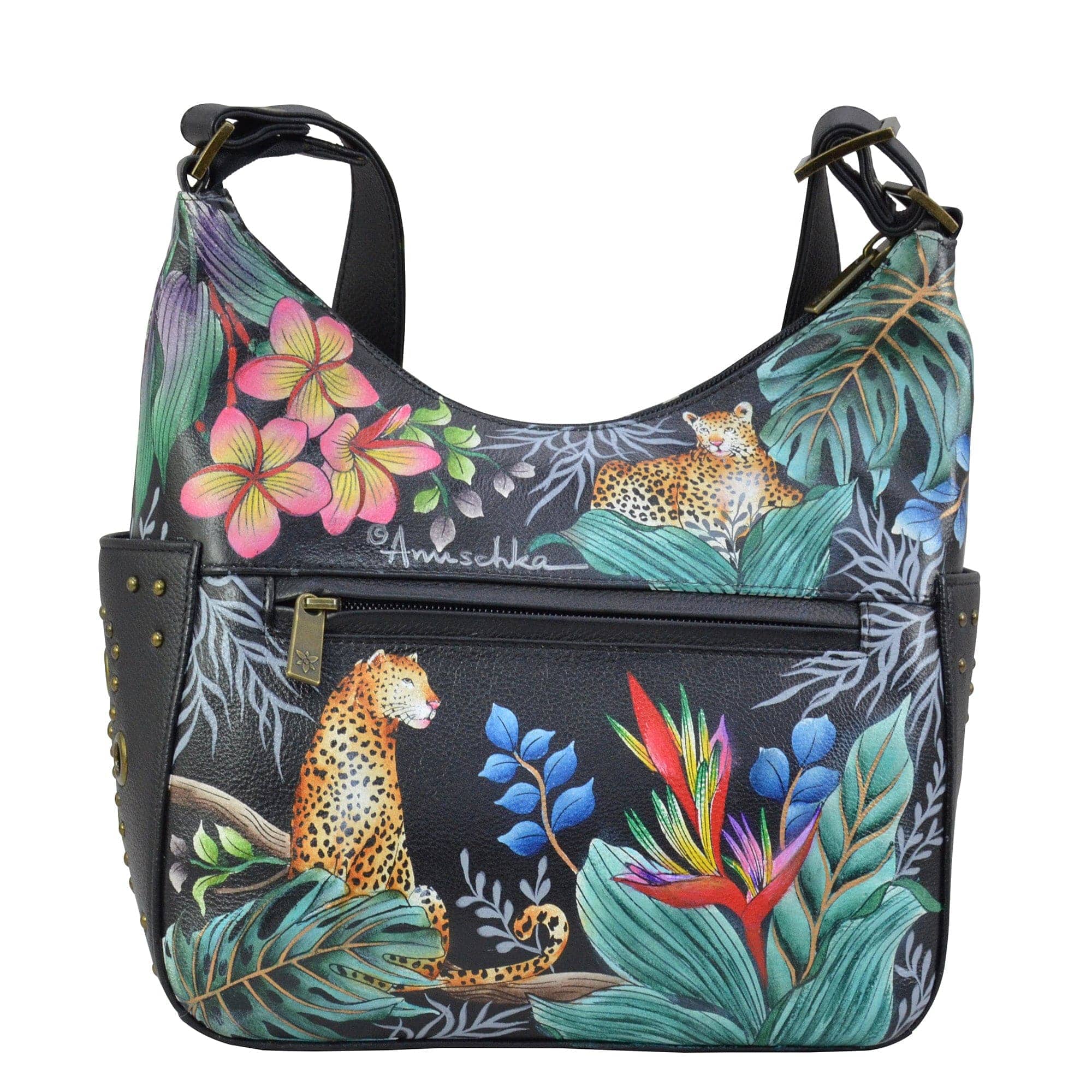 ANUSCHKA BAG: Two for Joy deals Dusk convertible bag hand painted art