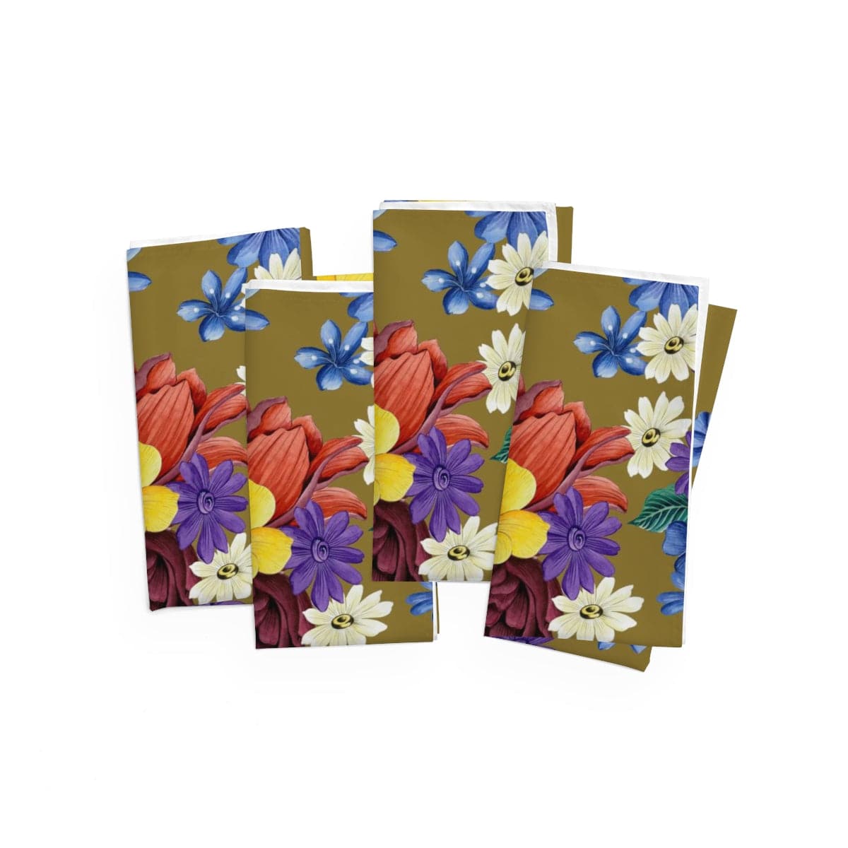 Dreamy Floral Table Napkins (Set of 4)