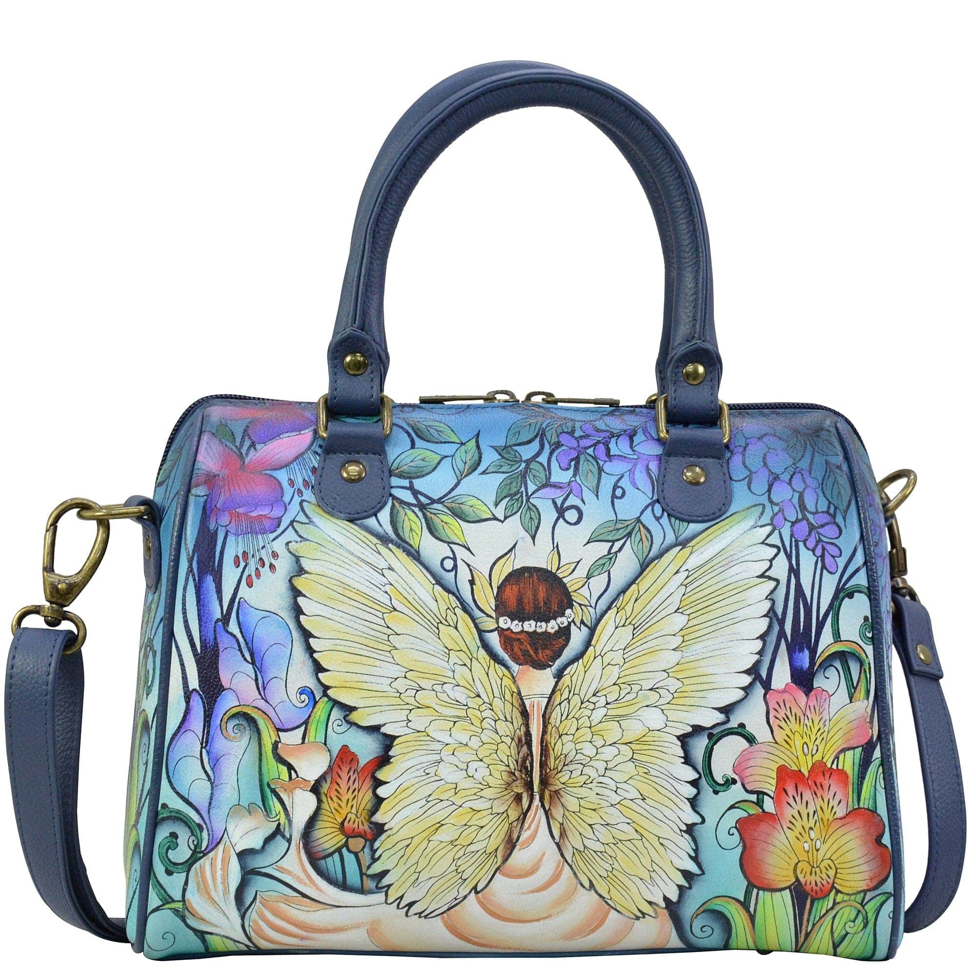 Enchanted Garden Zip Around Classic Satchel - 625