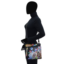 Load image into Gallery viewer, Crossbody With Front Zip Organizer - 651 - Anuschka
