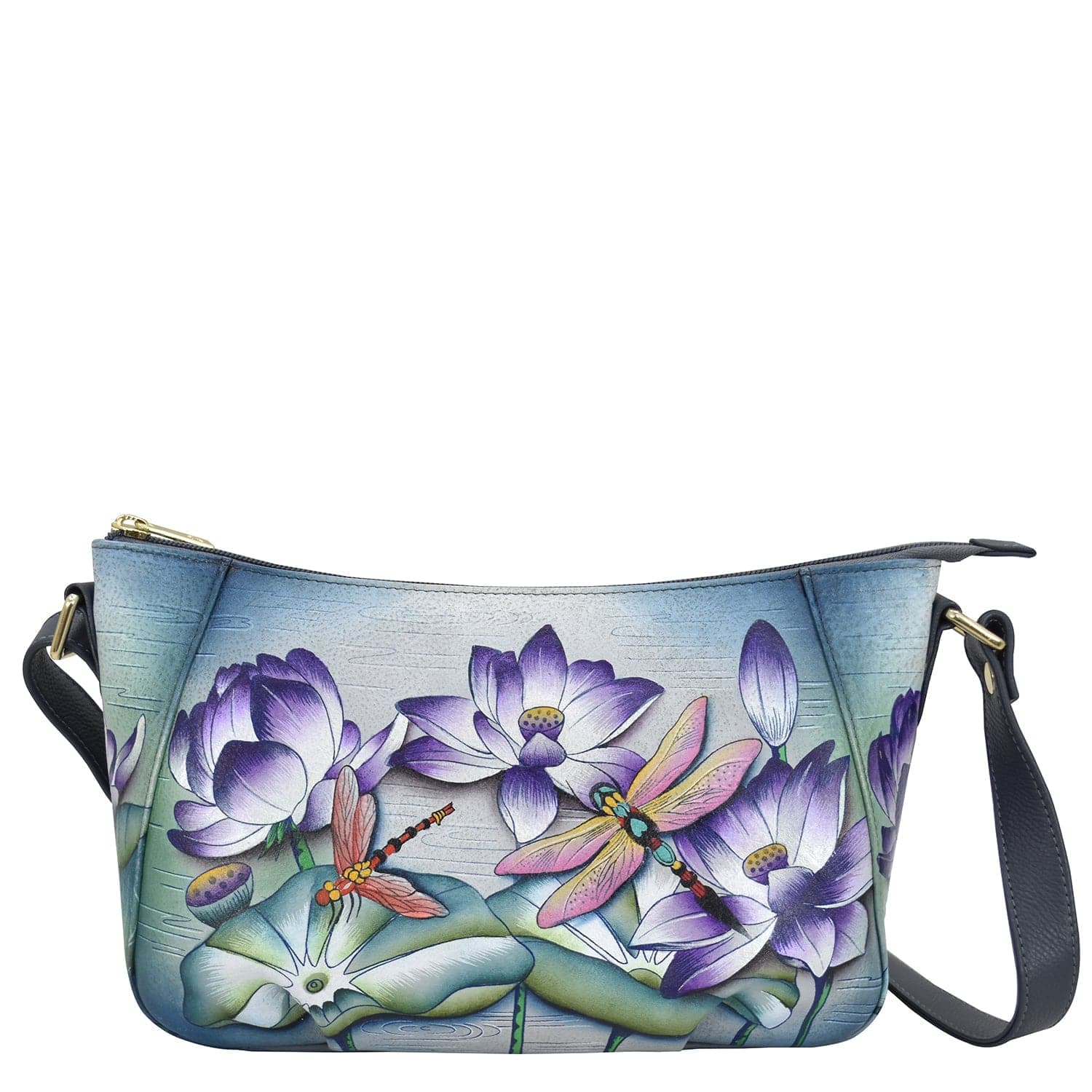 Tranquil Pond Everyday Shoulder Hobo - 670