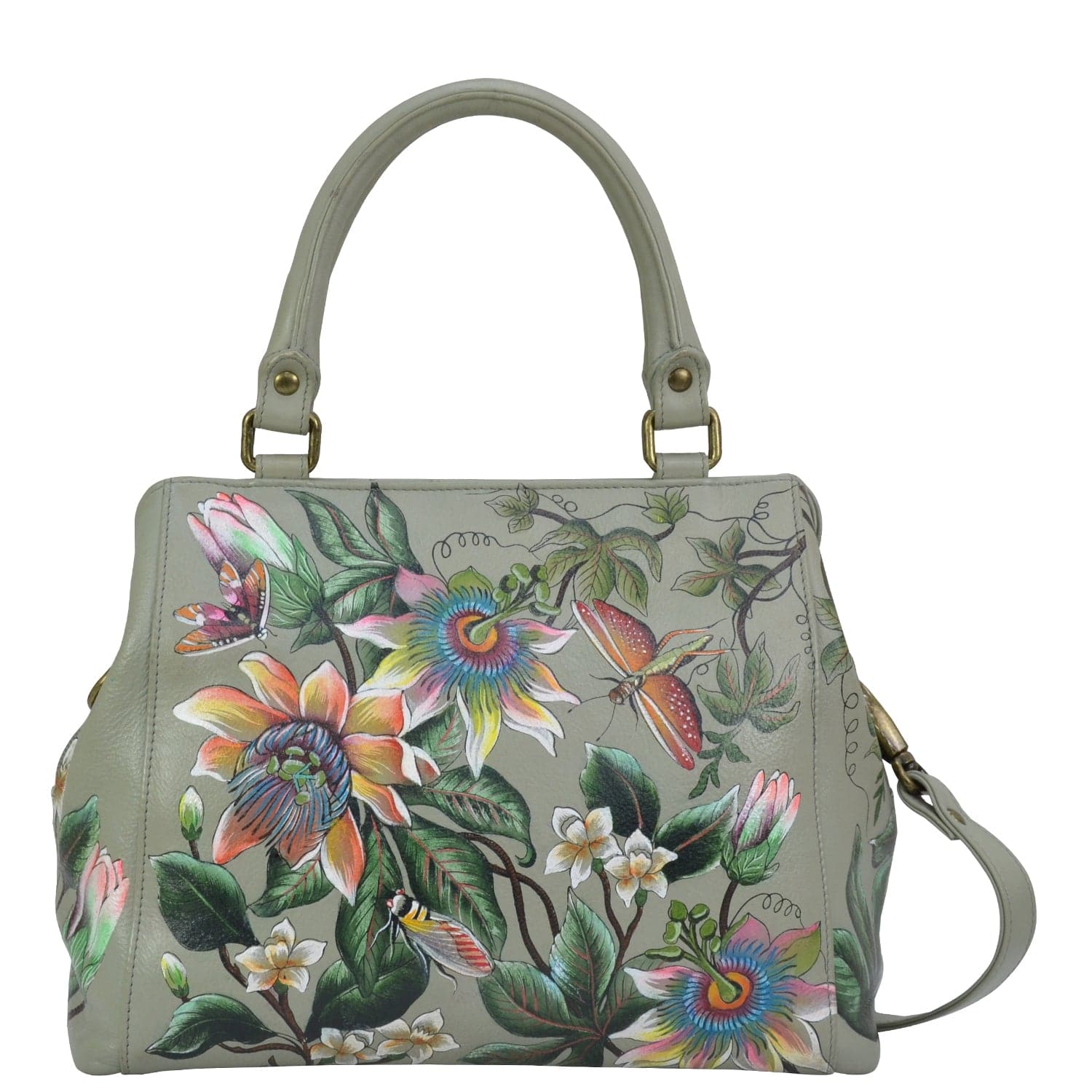 Floral Passion Multi Compartment Satchel - 690