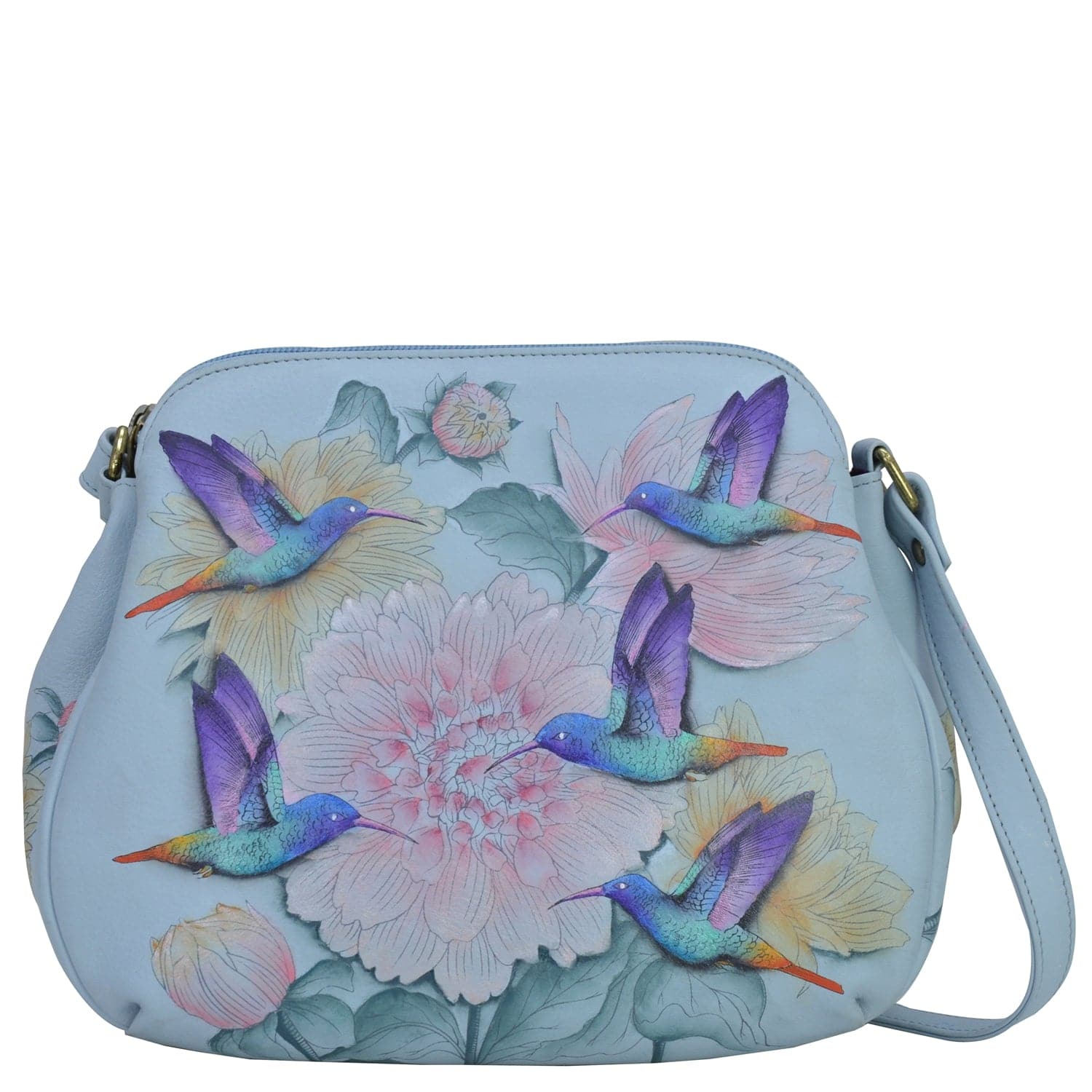 Rainbow Birds Multi Compartment Medium Bag - 691