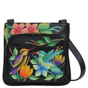 Birds in Paradise Black Slim Shoulder Organizer - 7011