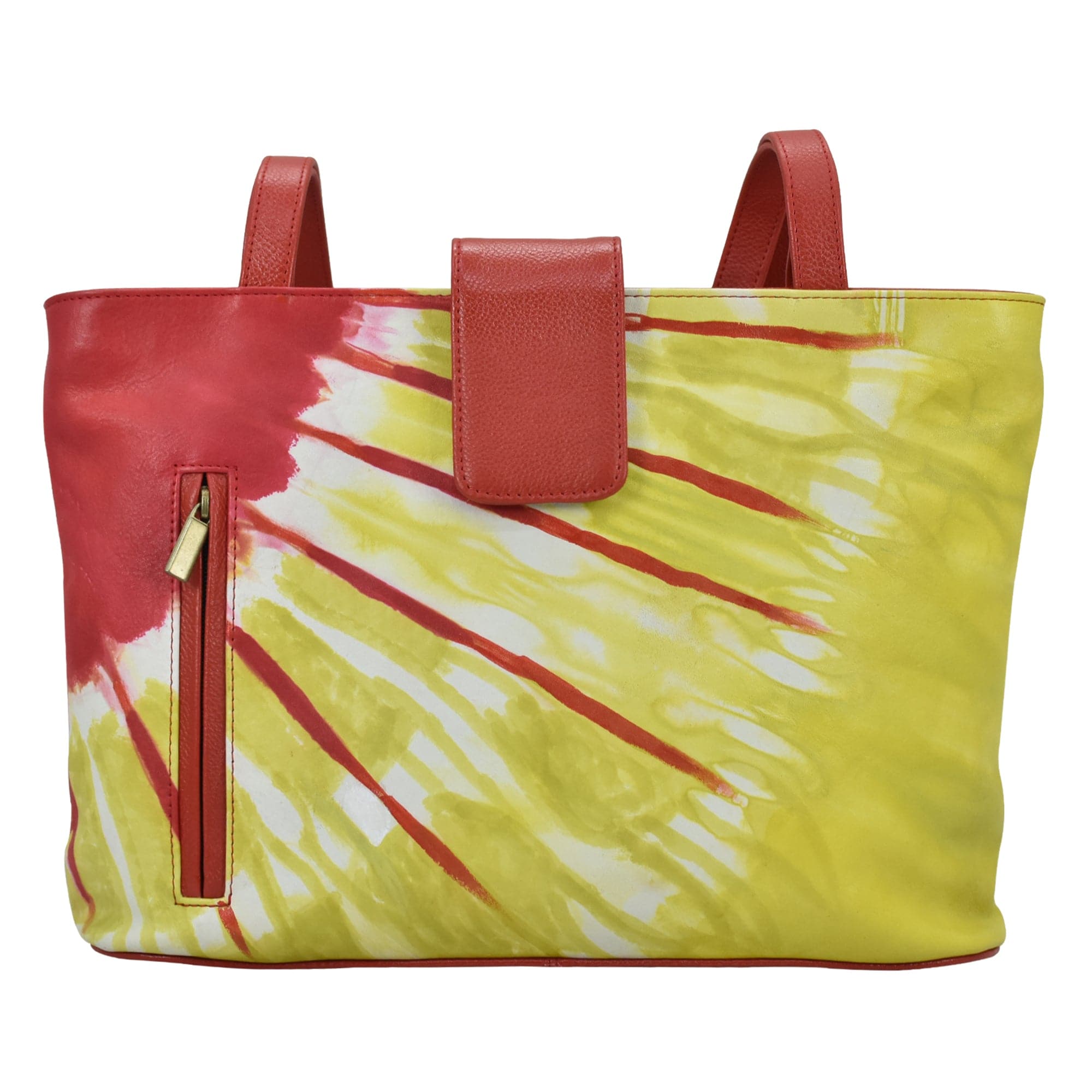 Tie Dye Sunset Medium Tote - 8018