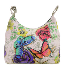 Load image into Gallery viewer, Floral Paradise Large Multi Pocket Hobo - 8060
