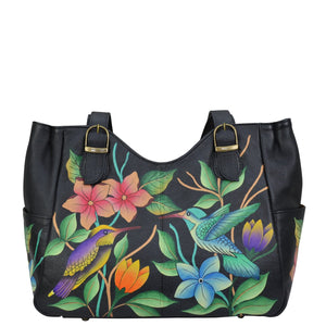 Anna by Anuschka Hand-Painted Leather Satchel