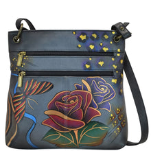 Load image into Gallery viewer, Rose Safari Grey Medium Crossbody - 8201
