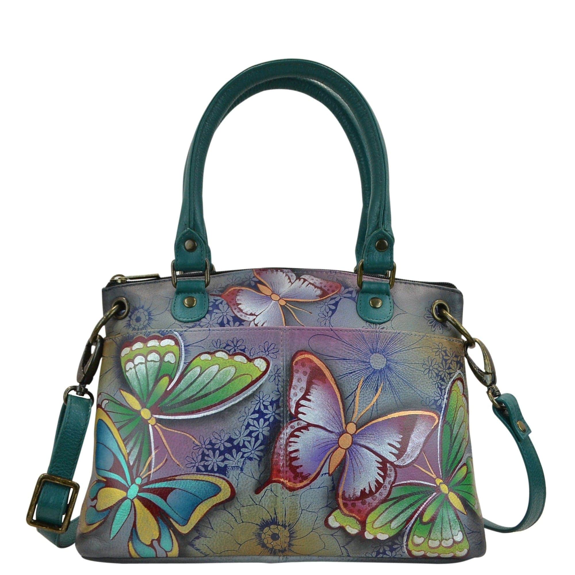 Anuschka Butterfly Satchel order and Matching Wallet