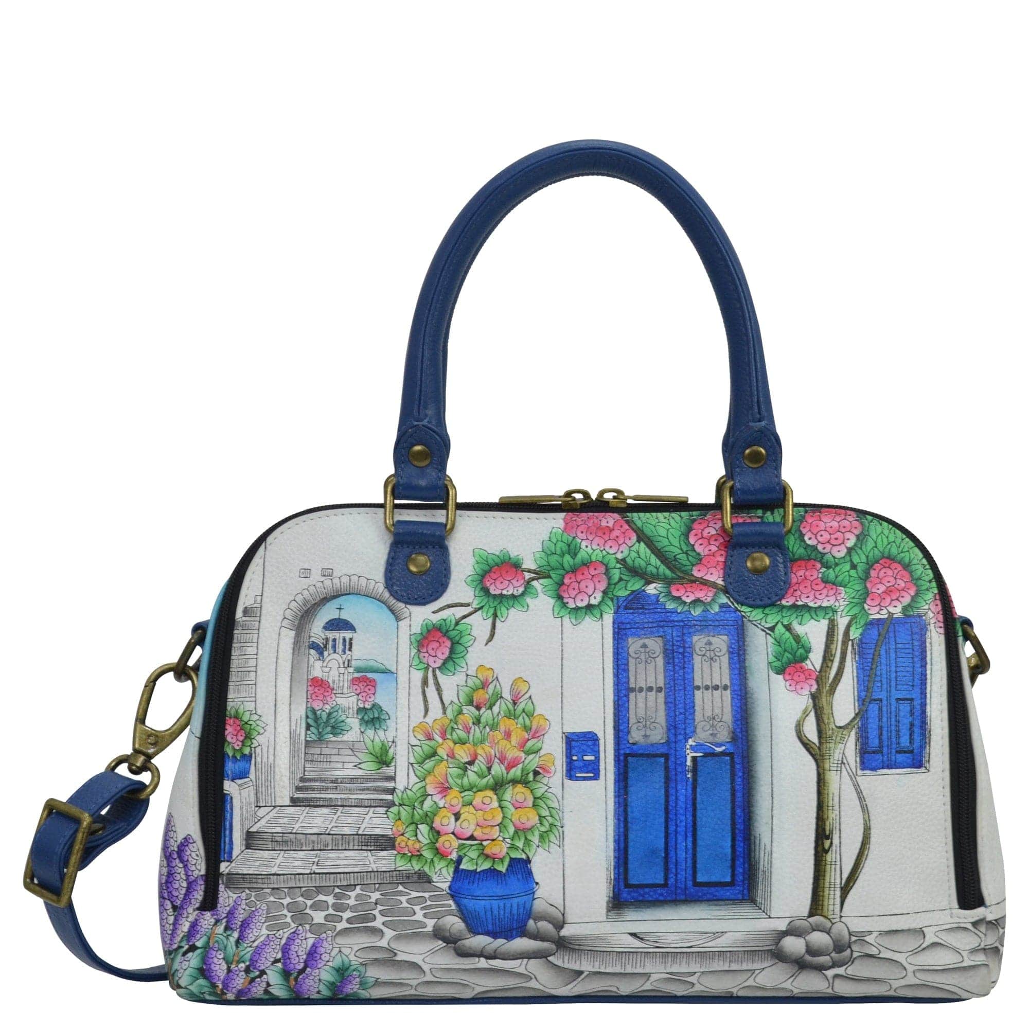 Magical Greece Wide Organizer Satchel - 8368