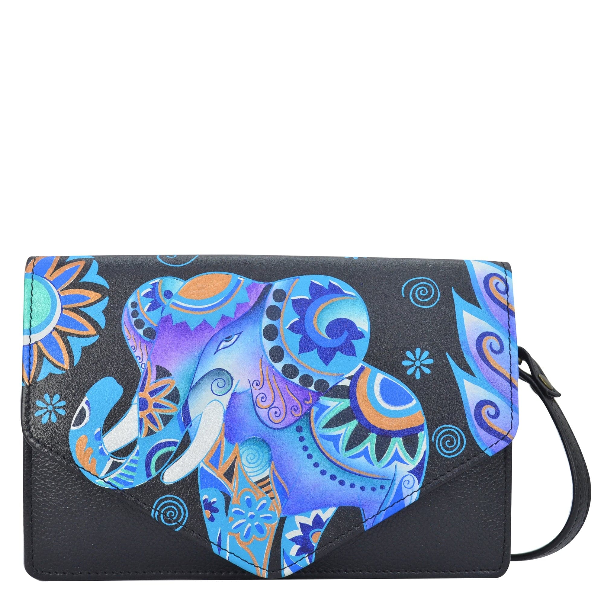 Blue Elephant 3 in 1 Convertible Crossbody / Clutch / Belt bag - 8436