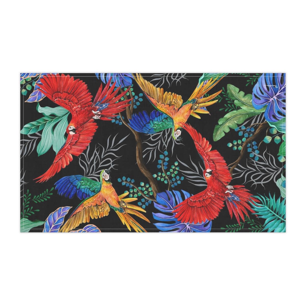 Rainforest Beauties Kitchen Towel