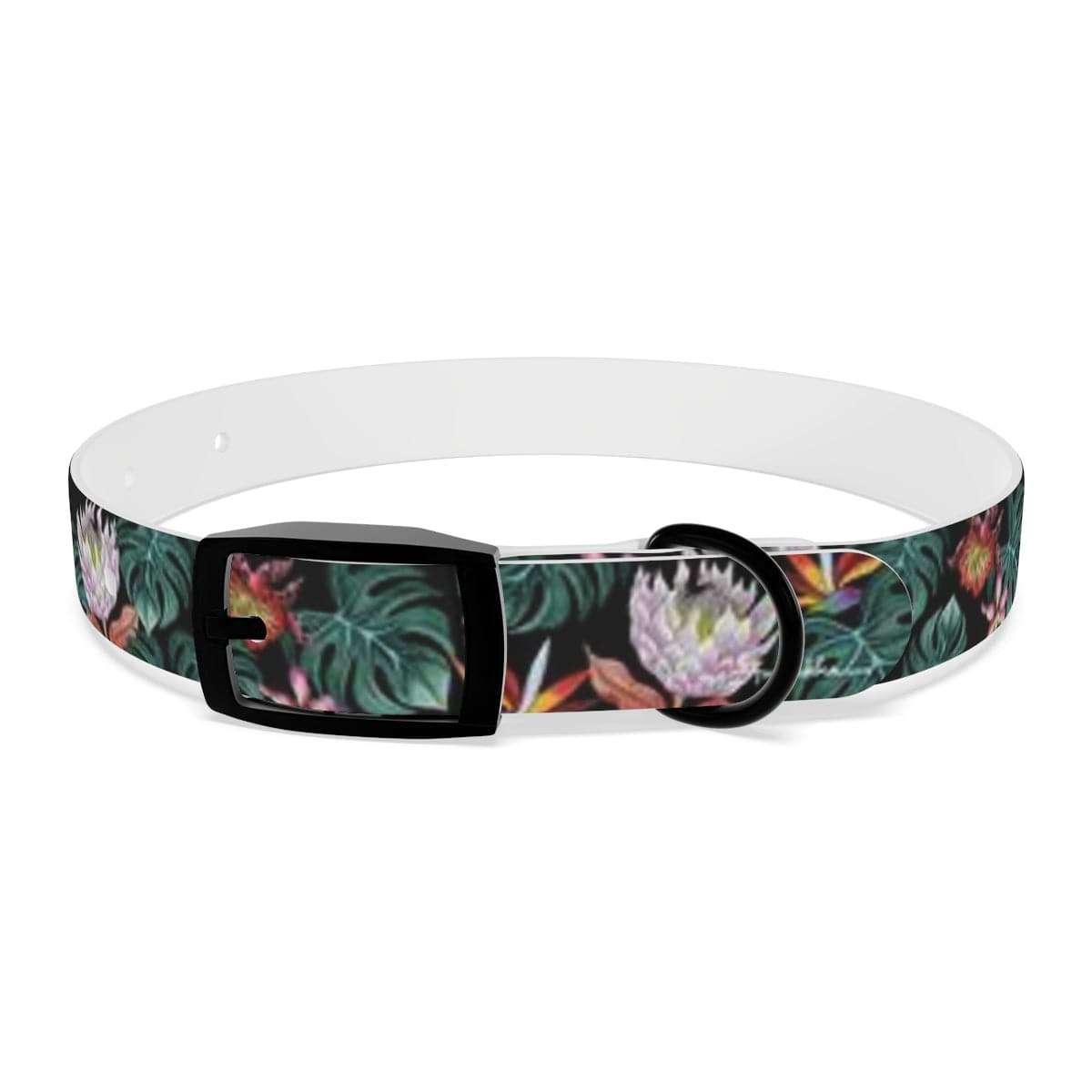 Island Escape Black Dog Collar